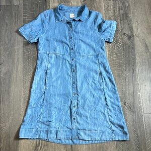 Nic + Zoe Denim Short Sleeve Dress